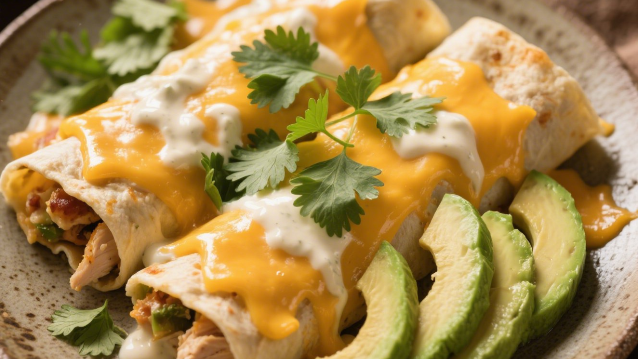 Video thumbnail for Creamy Chicken Enchiladas – Same Great Flavor, Low Carb Delight