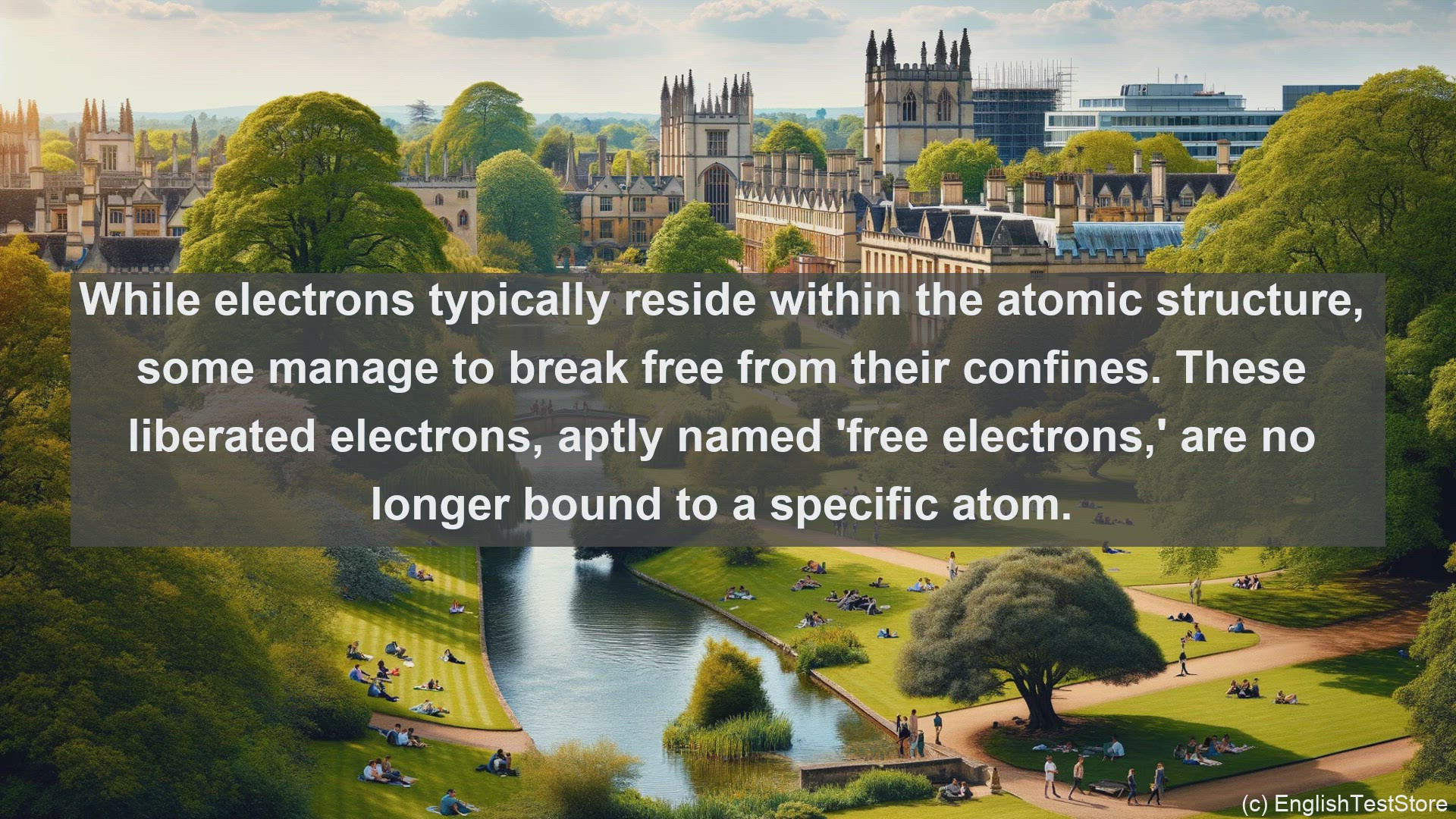 'Video thumbnail for Free electron in science  definition and examples'