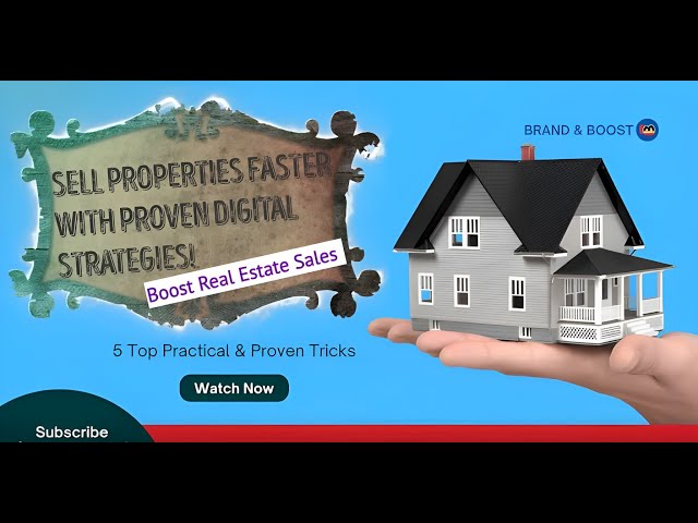 Video thumbnail for Sell Properties Faster With Proven Digital Strategies !!