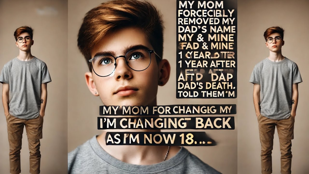 Video thumbnail for Mom Removed My Dad's Name From Mine 1 Yr After Dad's Death To Stepdad's, I'm Changing It Back AITA
