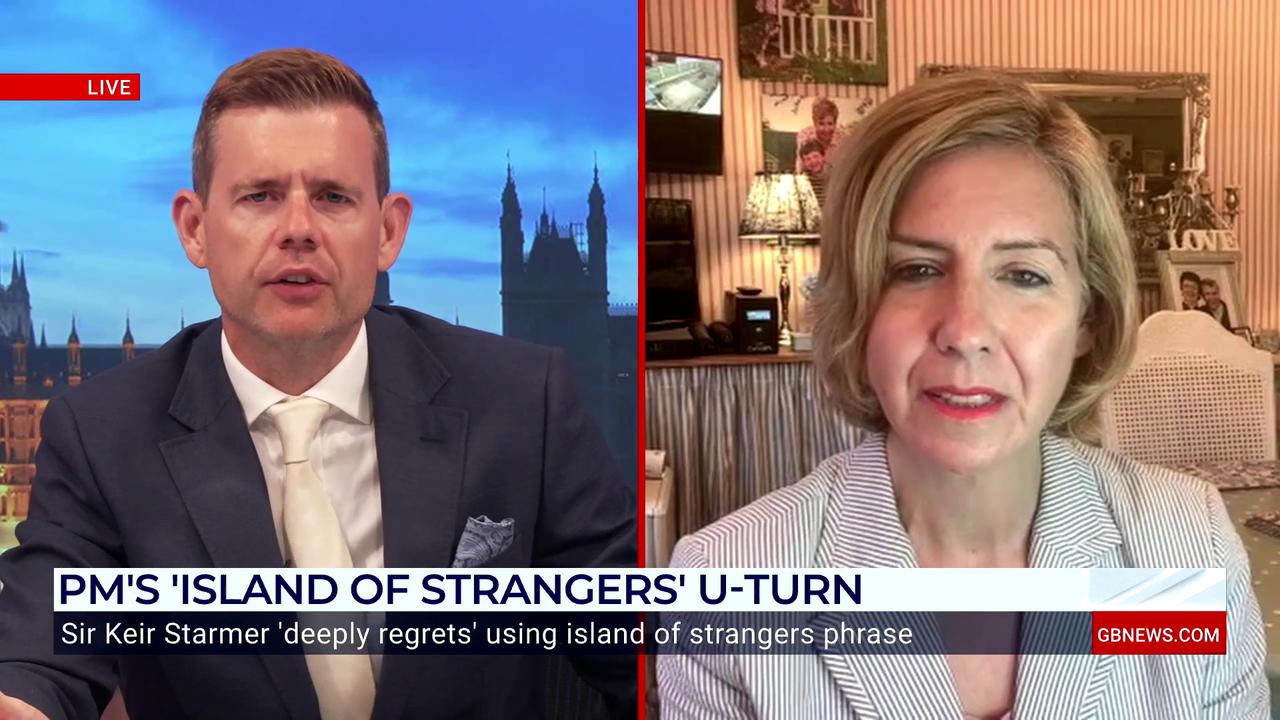 'Video thumbnail for Keir Starmer 'doesn't believe in controlling illegal migration', ​Andrea Jenkyns tells GB News'