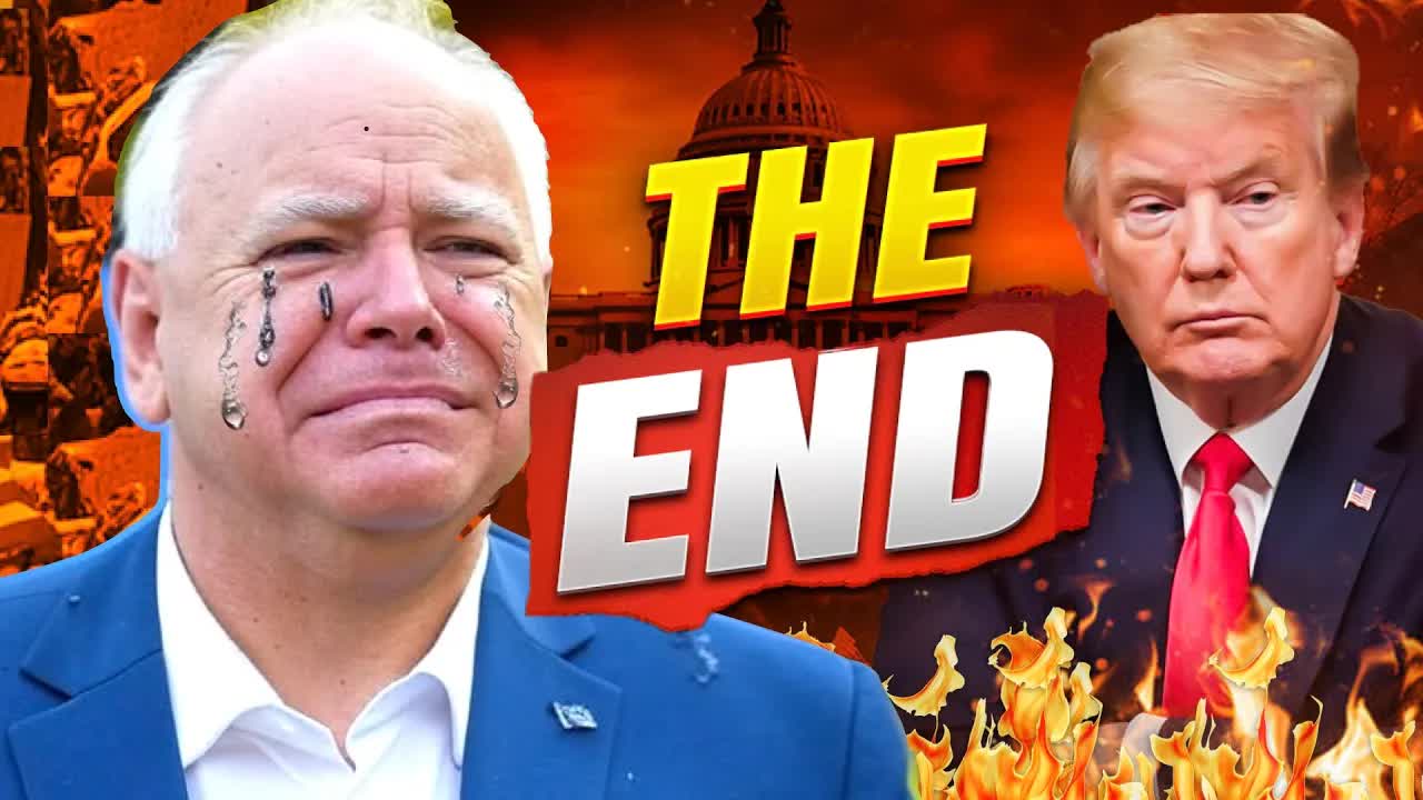 'Video thumbnail for the finance zone: tim walz's shocking moment: elon musk, stock market & political fallout!'