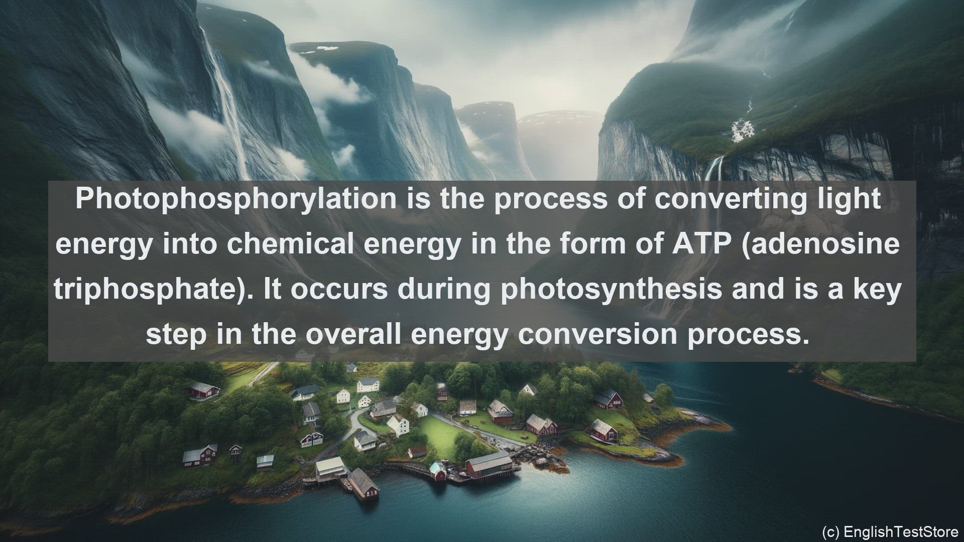 'Video thumbnail for Cyclic photophosphorylation in science  definition and examples'