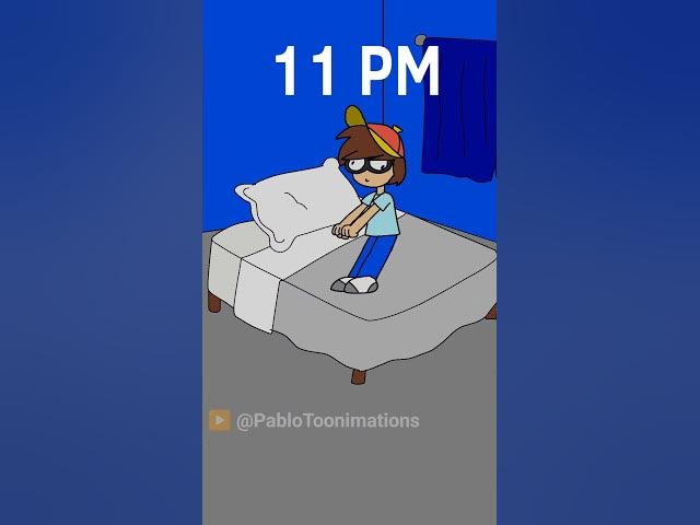 Video thumbnail for I'M GONNA GO TO BED EARLY! #shorts #animation
