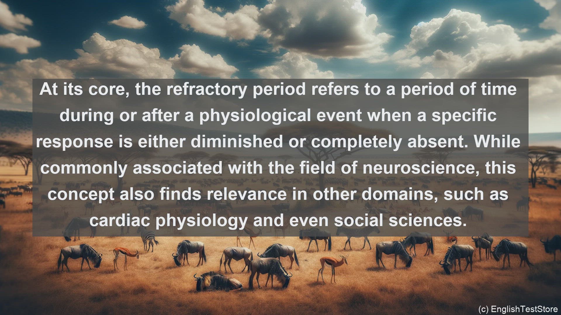 'Video thumbnail for Refractory period in science  definition and examples'