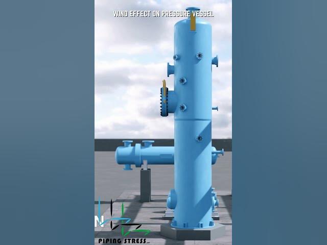 'Video thumbnail for Wind and Thermal Effect on a Pressure Vessel'