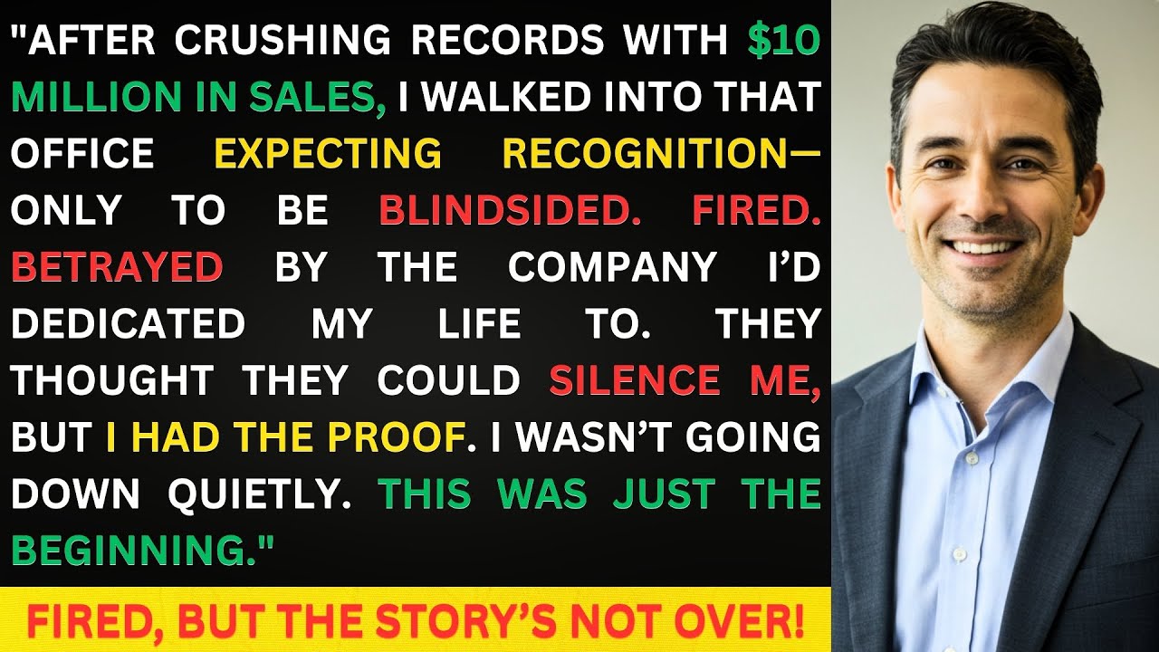 Video thumbnail for Despite $10M In Sales, My Director Fired Me; The Board Was Shocked When...