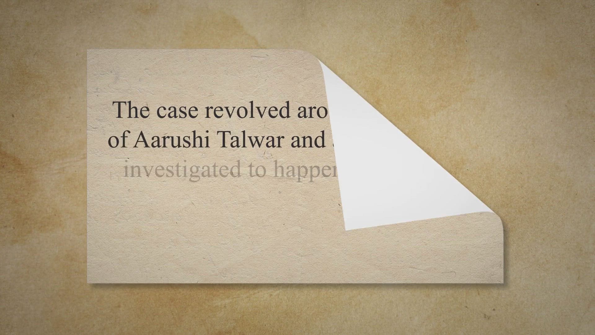 Video thumbnail for Connecting The Dots Of The Aarushi Talwar Case