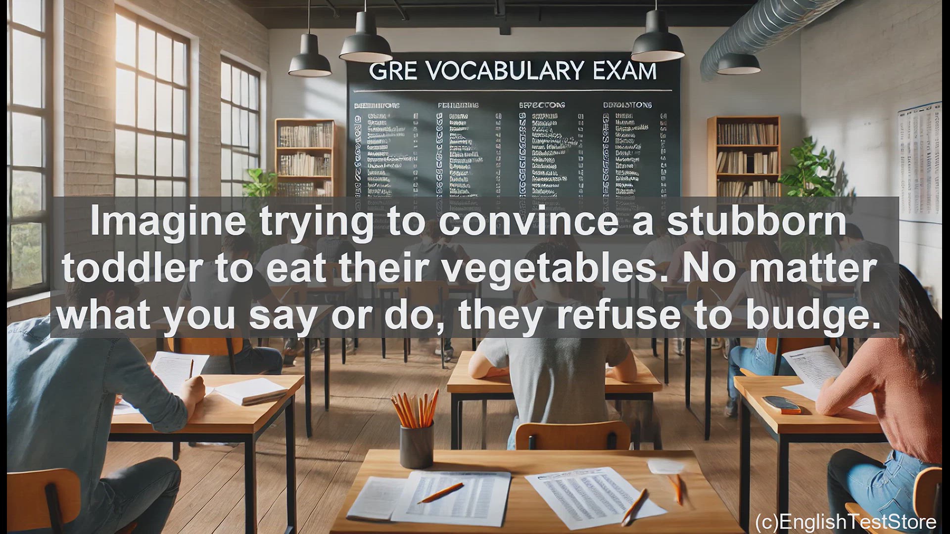 'Video thumbnail for GRE Vocabulary Lesson: Dealing with Recalcitrant Behavior'