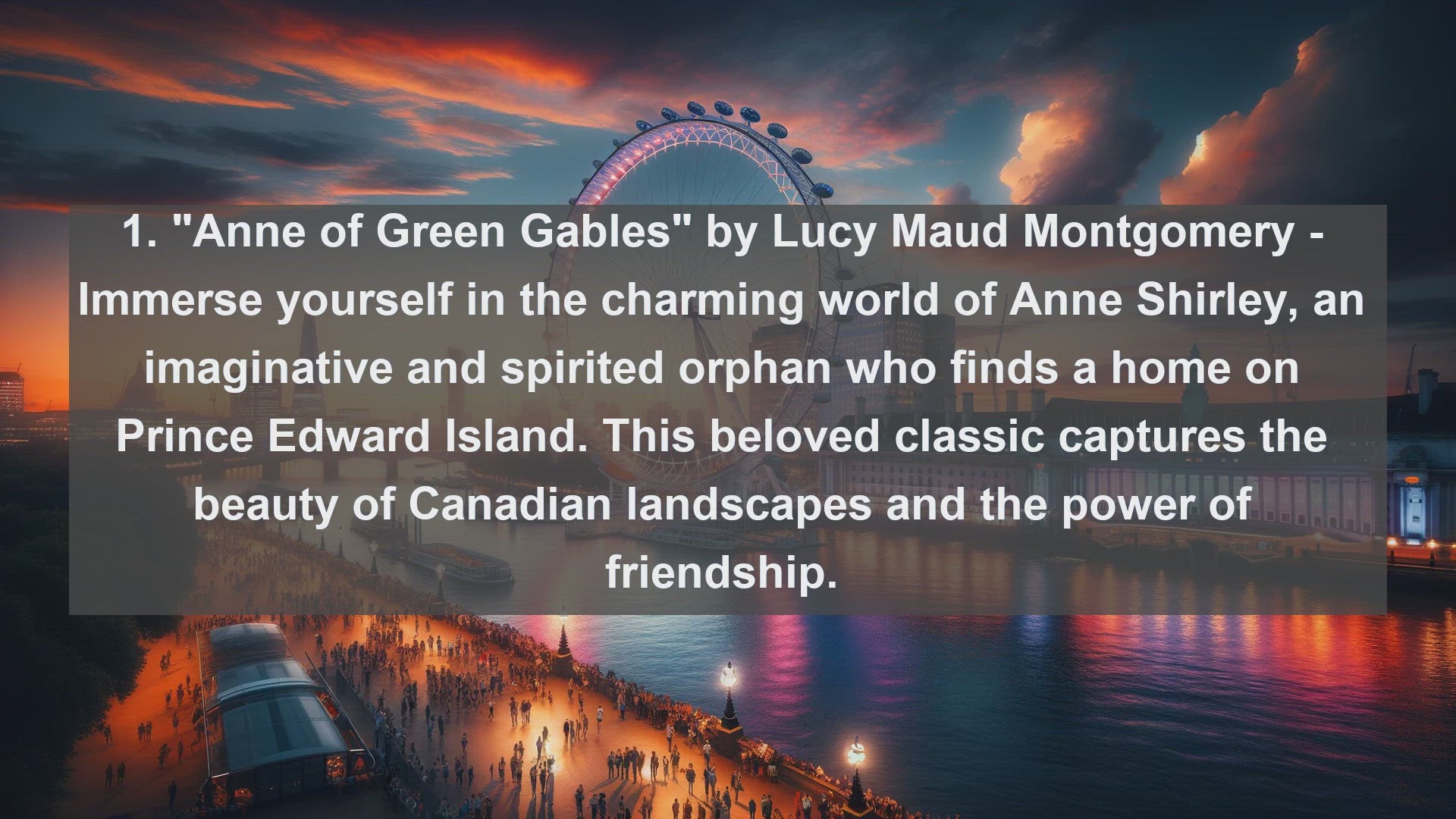 'Video thumbnail for Top 10 Canadian Novels of the 20th Century'
