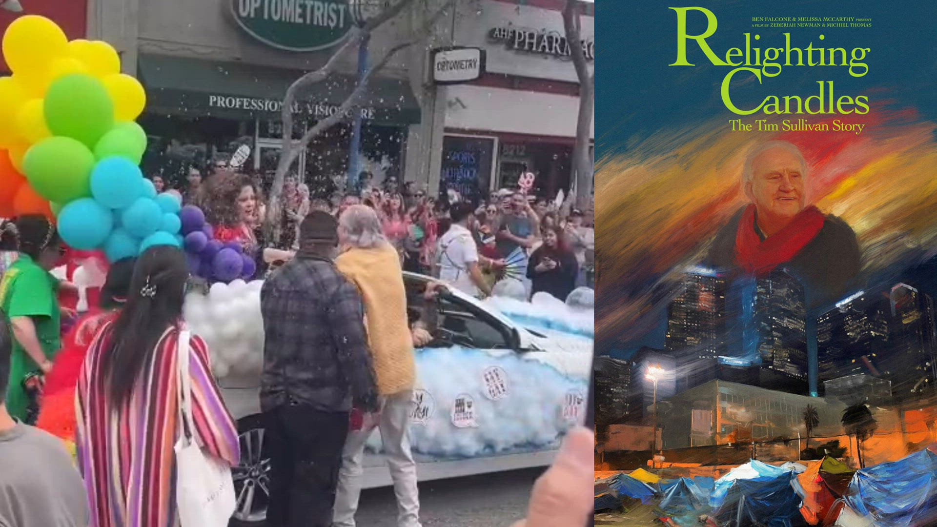 Video thumbnail for Melissa McCarthy producing documentary on WeHo candlemaker Tim Sullivan