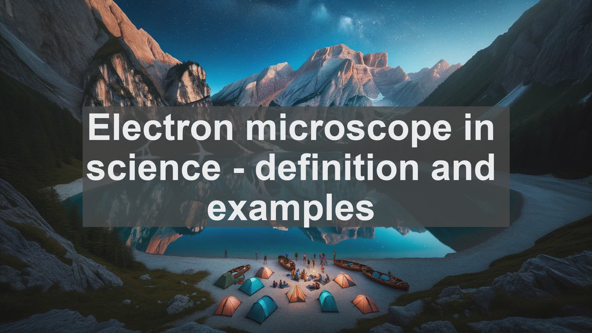 'Video thumbnail for Electron microscope in science  definition and examples'