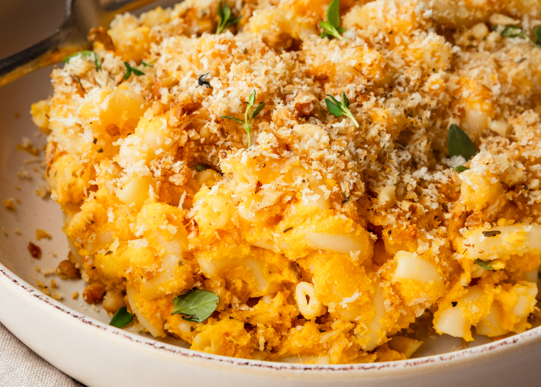 Video thumbnail for Mac n Cheese with Butternut Squash & Cottage Cheese