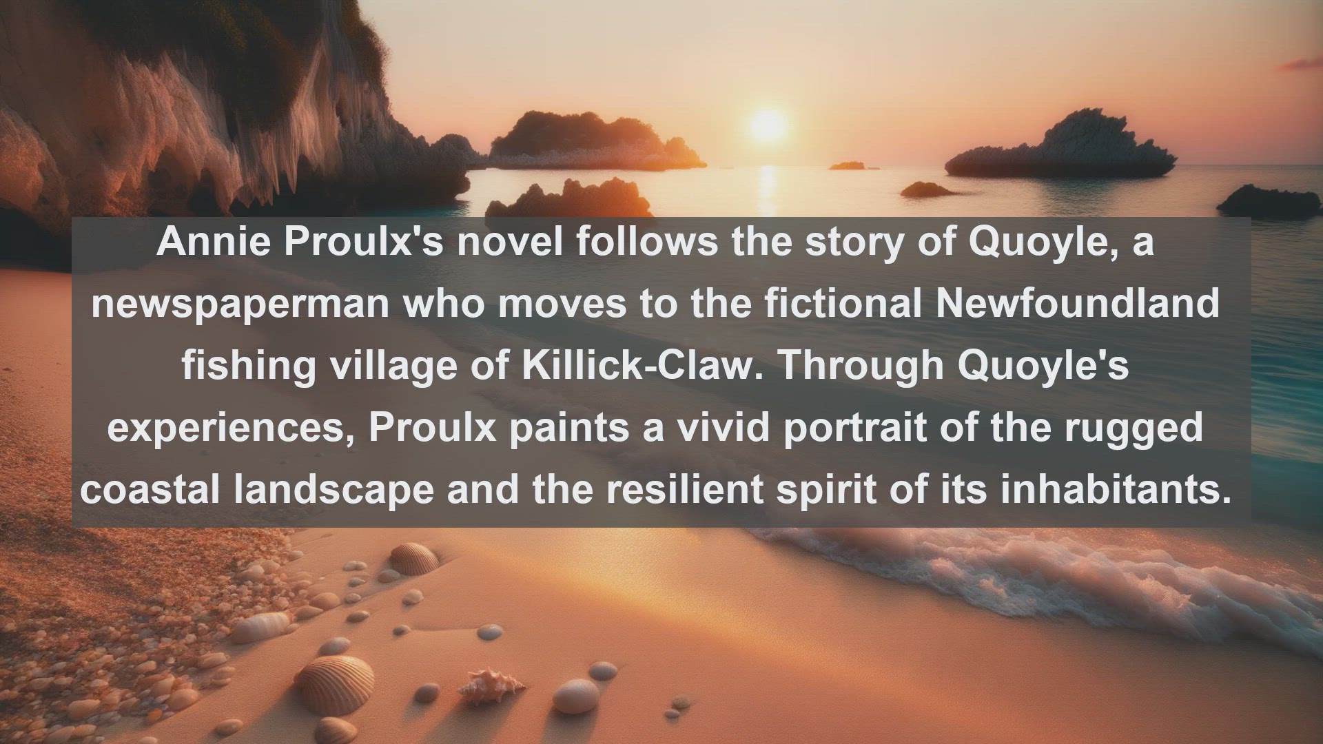 'Video thumbnail for Top 10 Canadian Novels on Fishing Villages'