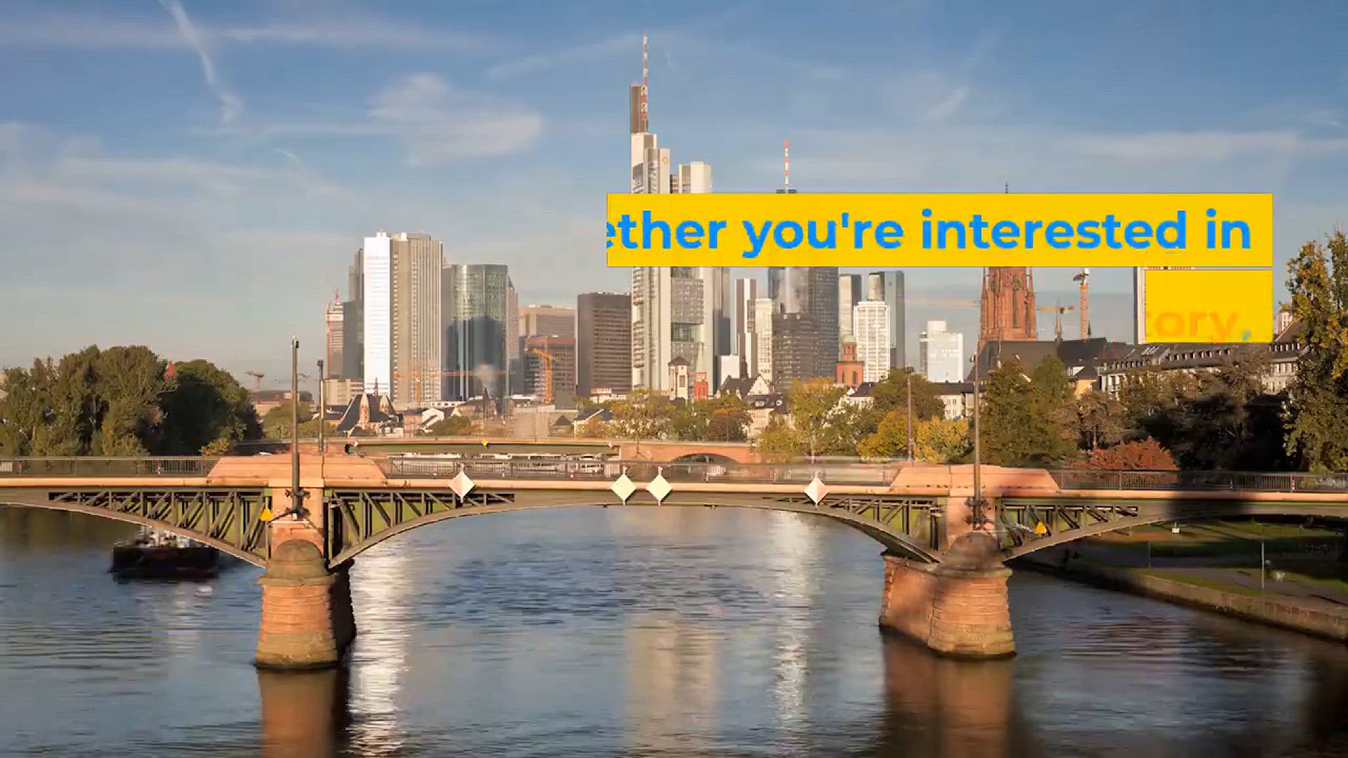'Video thumbnail for Where to stay in Frankfurt'