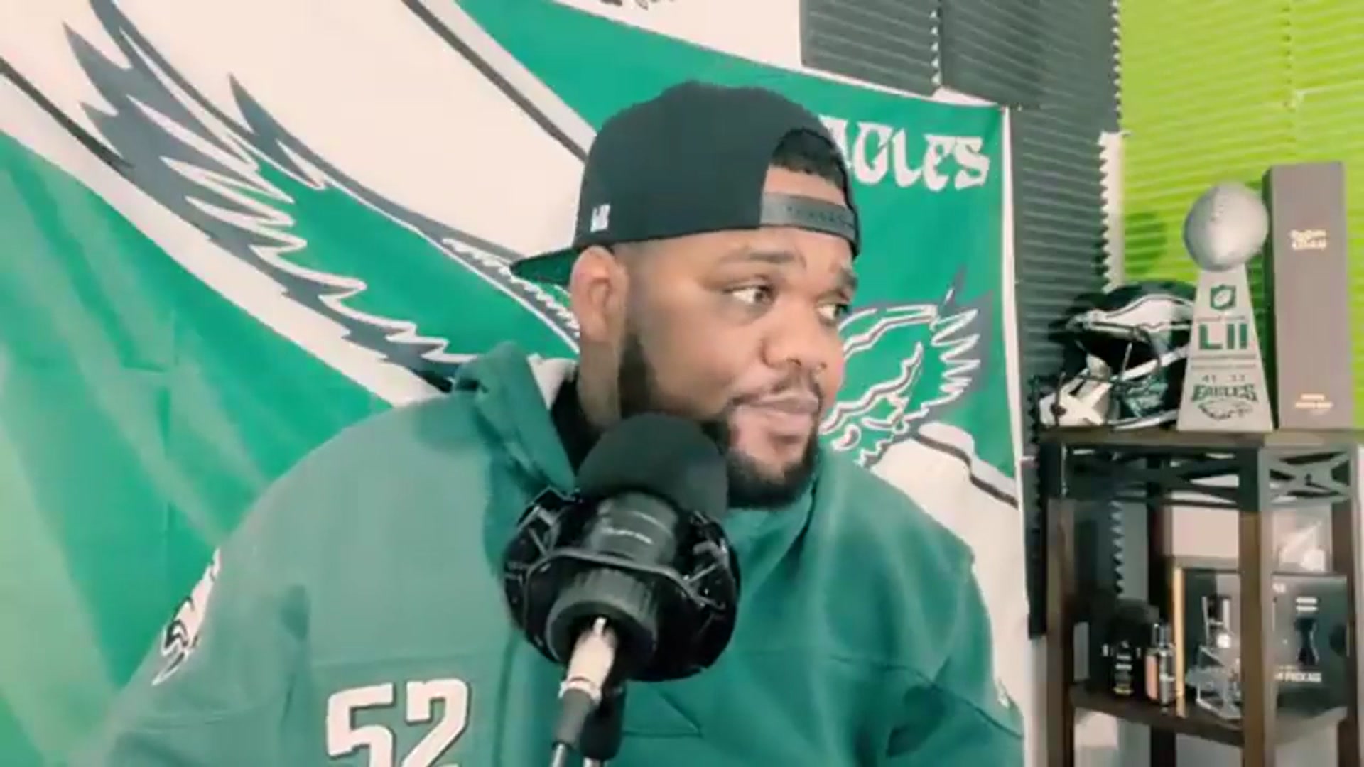 'Video thumbnail for lord brunson: eagles dallas goedert extension & keys to victory! hurts, saints, & gannon analysis'