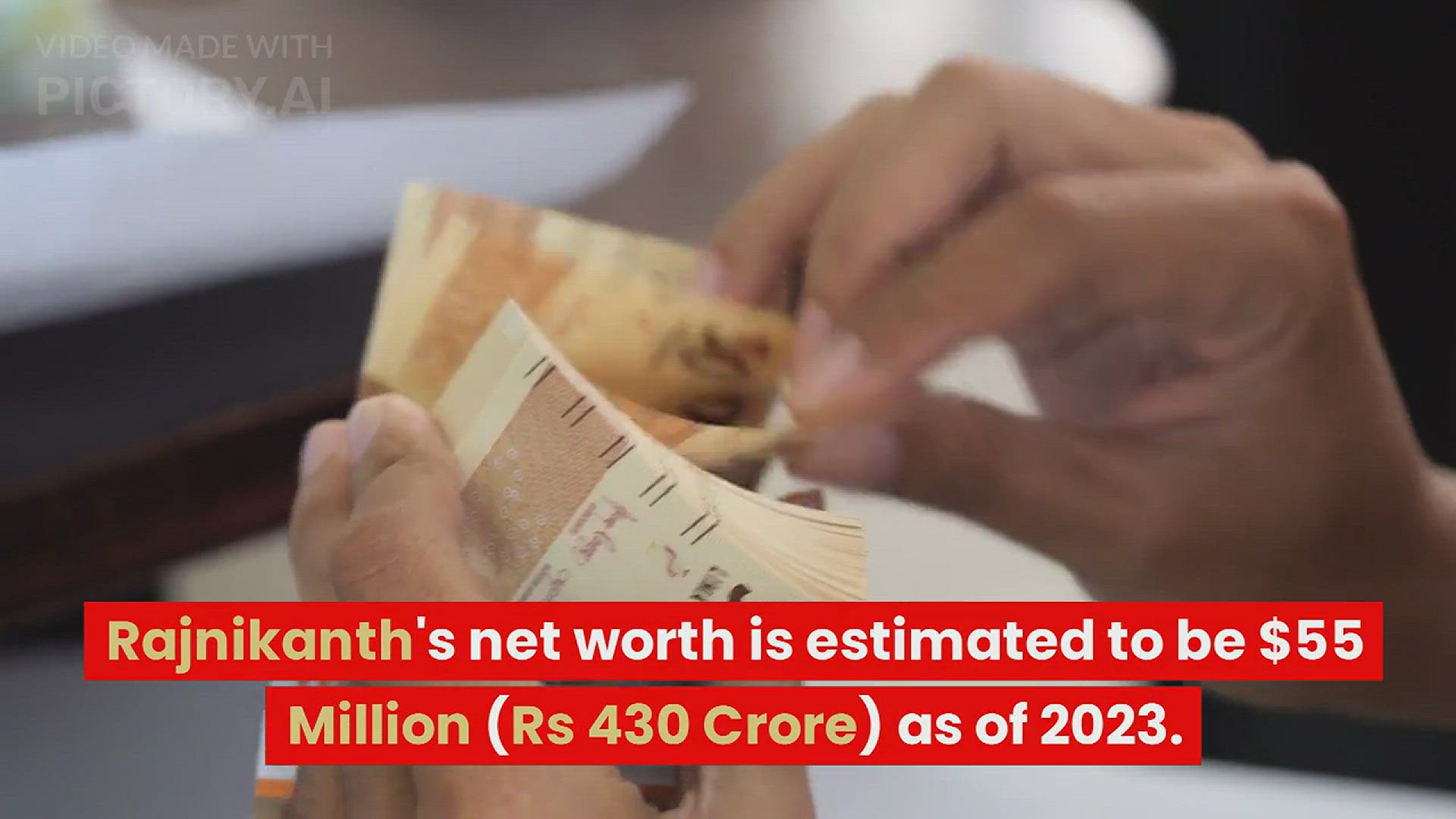 'Video thumbnail for Rajnikanth Net Worth 2023'
