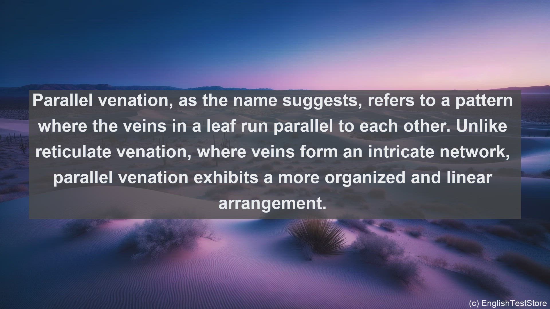 'Video thumbnail for Parallel venation in science  definition and examples'