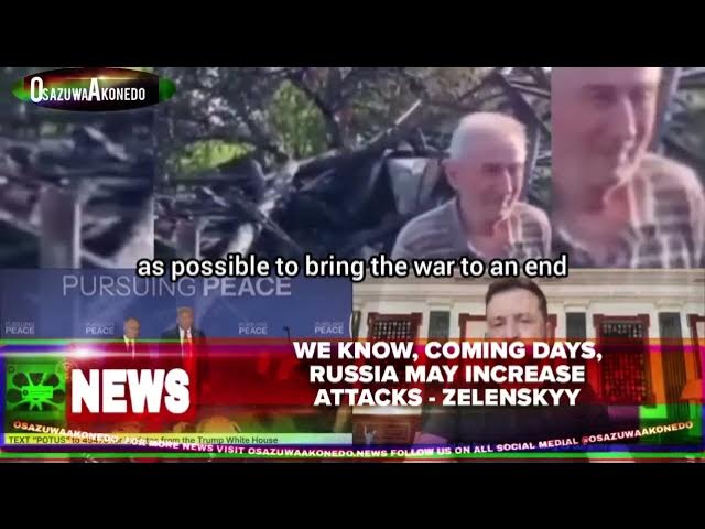 Video thumbnail for We Know, Coming Days, Russia May Increase Attacks - Zelenskyy