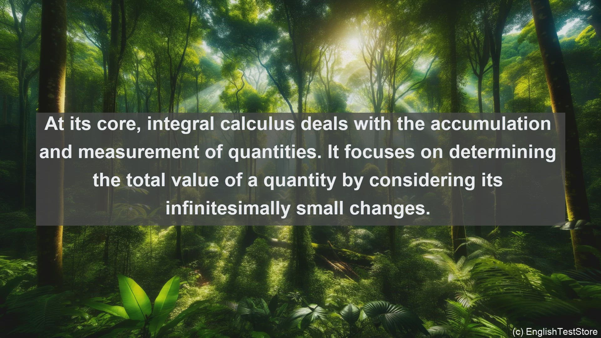 'Video thumbnail for Integral calculus in science  definition and examples'