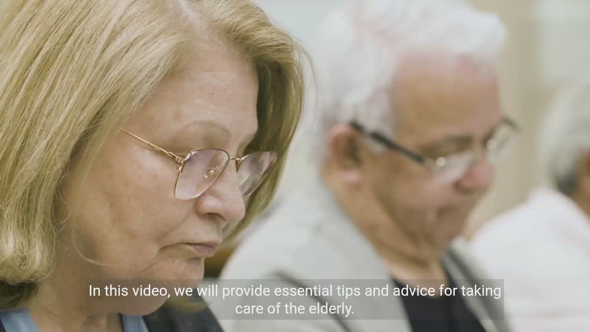 'Video thumbnail for Beginner's Guide to Elderly Care'