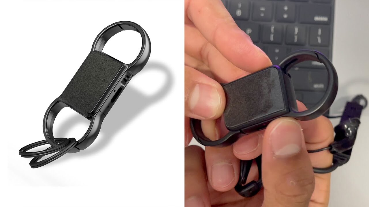 'Video thumbnail for Keychain Voice Recorder Review'