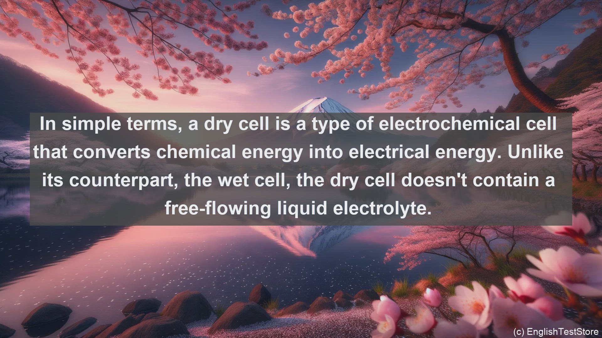 'Video thumbnail for Dry cell in science  definition and examples'