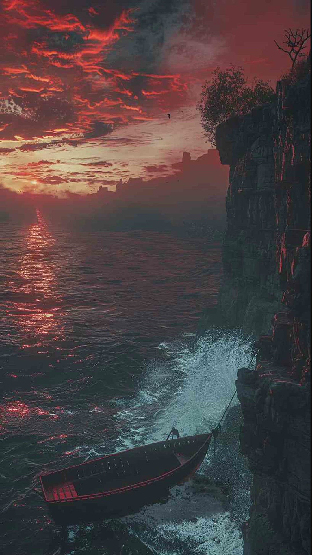 'Video thumbnail for sunset with boat images'