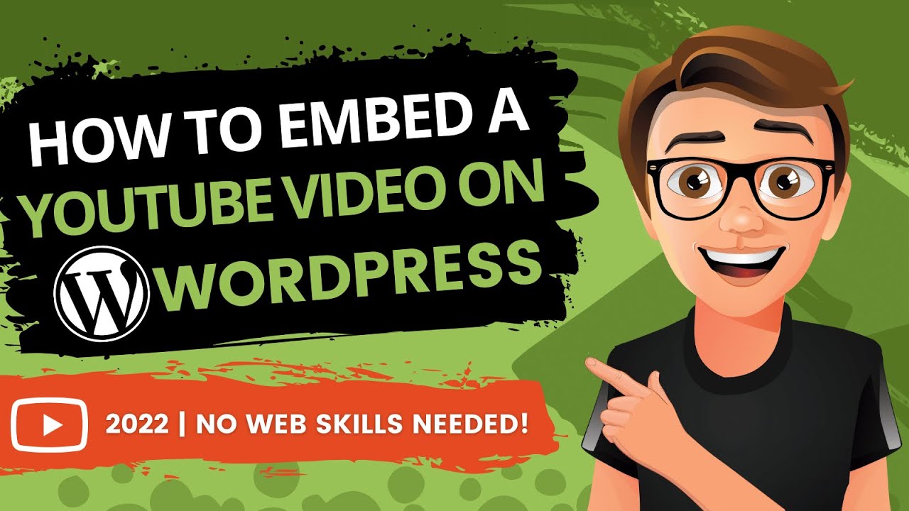 'Video thumbnail for How To Embed A YouTube Video On WordPress'