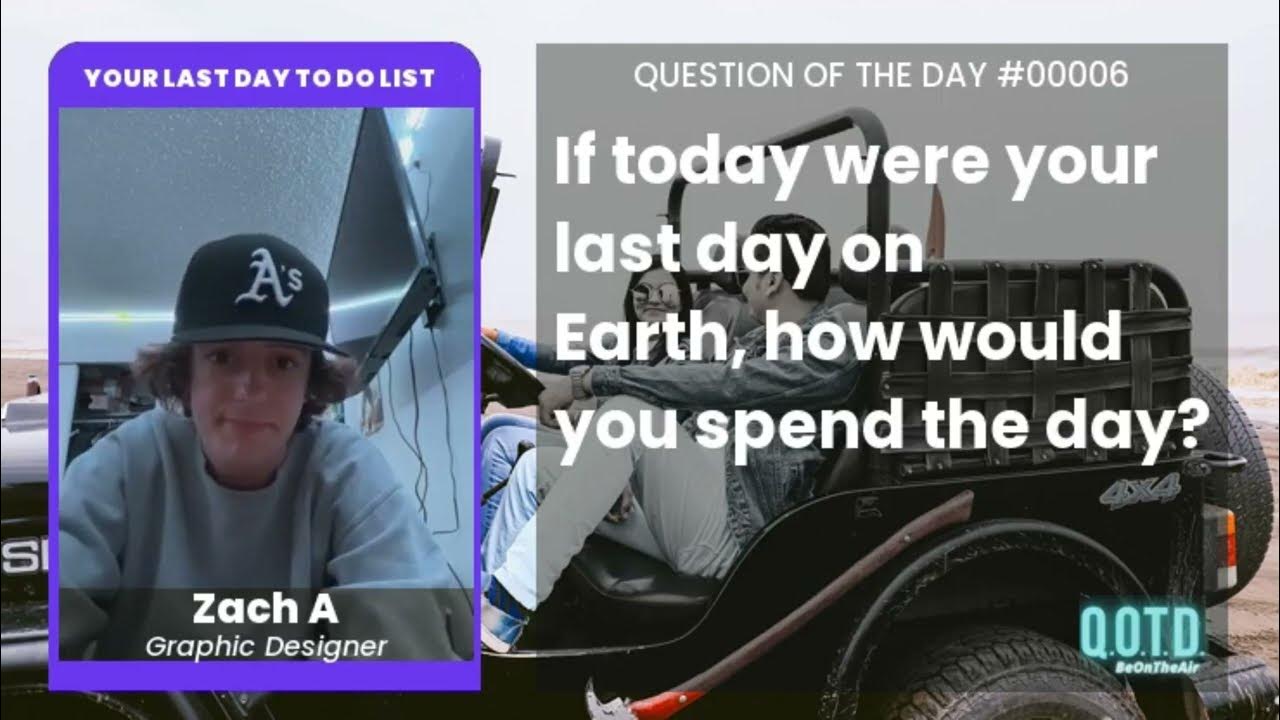 Video thumbnail for Zach is living his... naked truth on his last day. Wild!