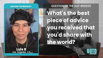 Video thumbnail for Luis' advice is to "never give up." Perseverance is key!