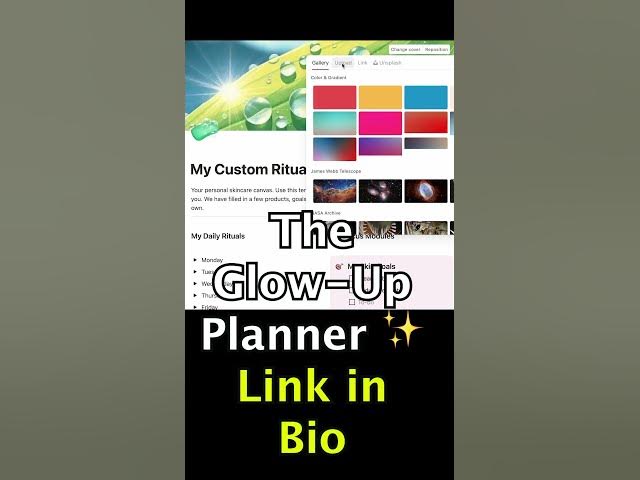 Video thumbnail for For the one who does it their own way. The Custom Ritual builder lets you create the exact planner