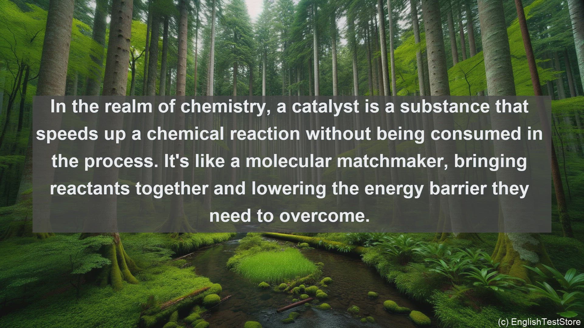 'Video thumbnail for Catalytic activity in science  definition and examples'