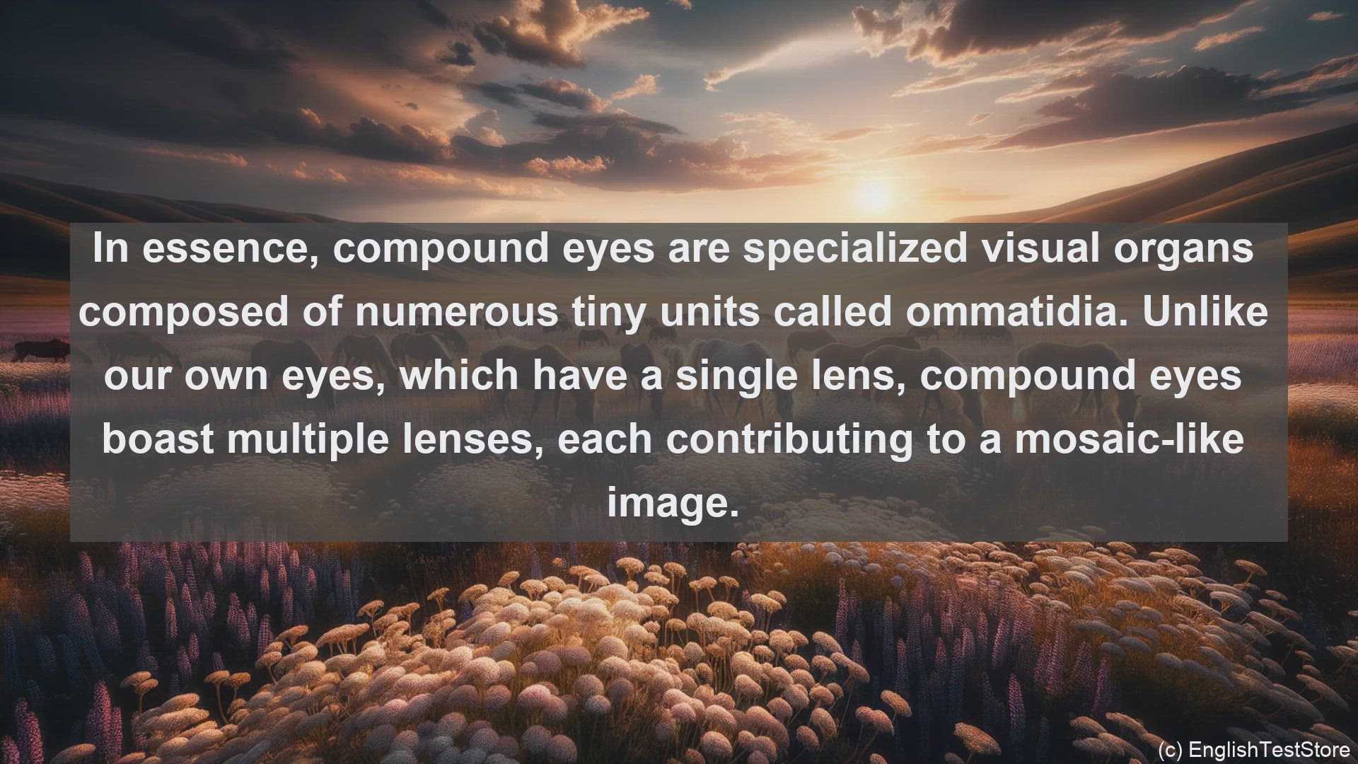 'Video thumbnail for Compound eye in science  definition and examples'