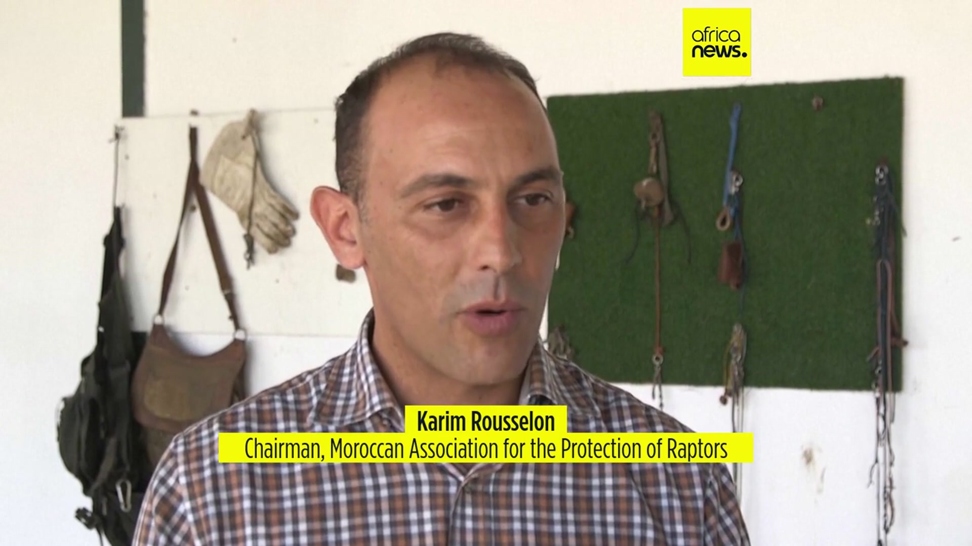 'Video thumbnail for Raptor rehab: Moroccan facility rescues birds of prey and prepares them to return to the wild'