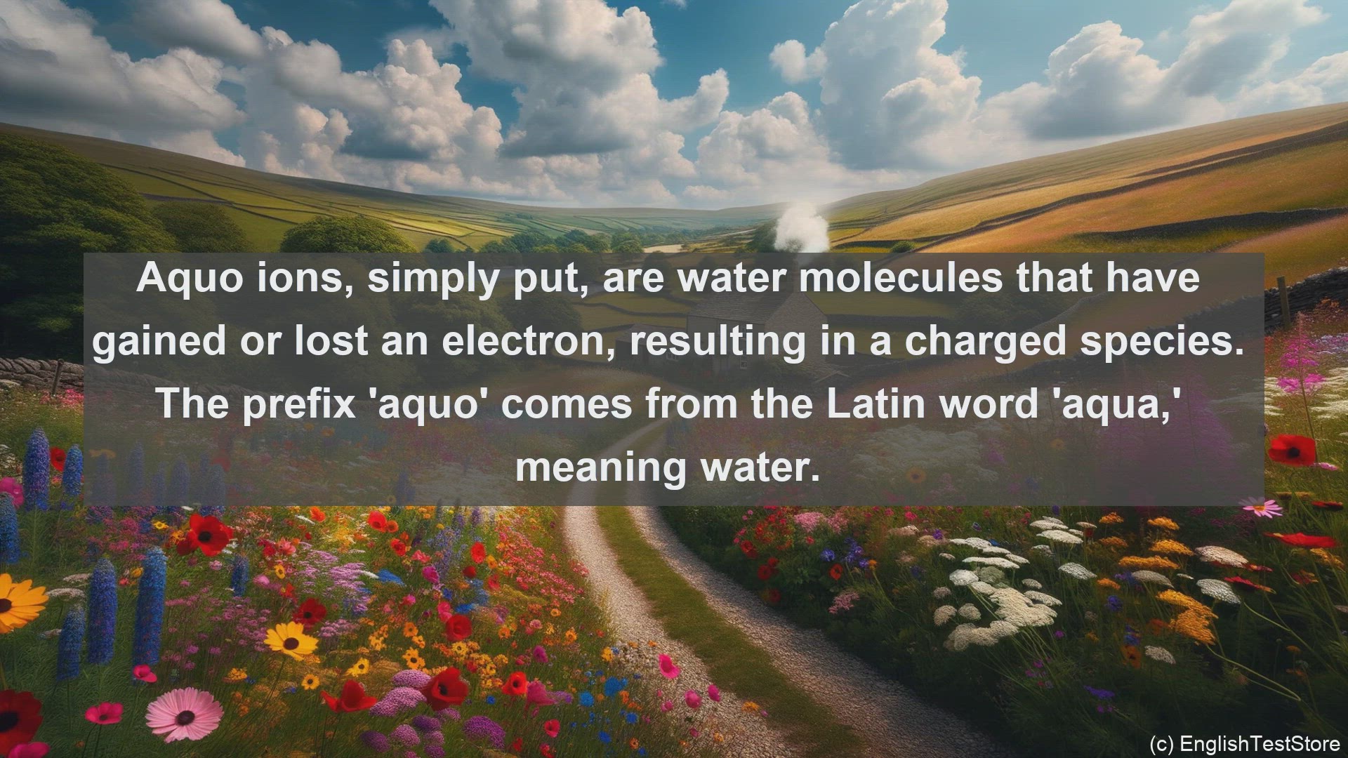'Video thumbnail for Aquo ion in science  definition and examples'