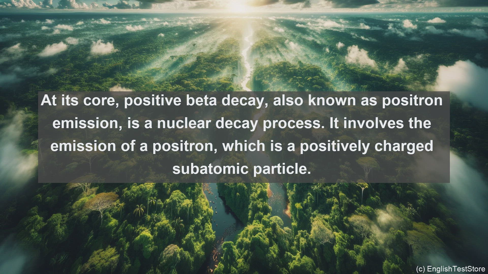 'Video thumbnail for Positive beta decay in science  definition and examples'
