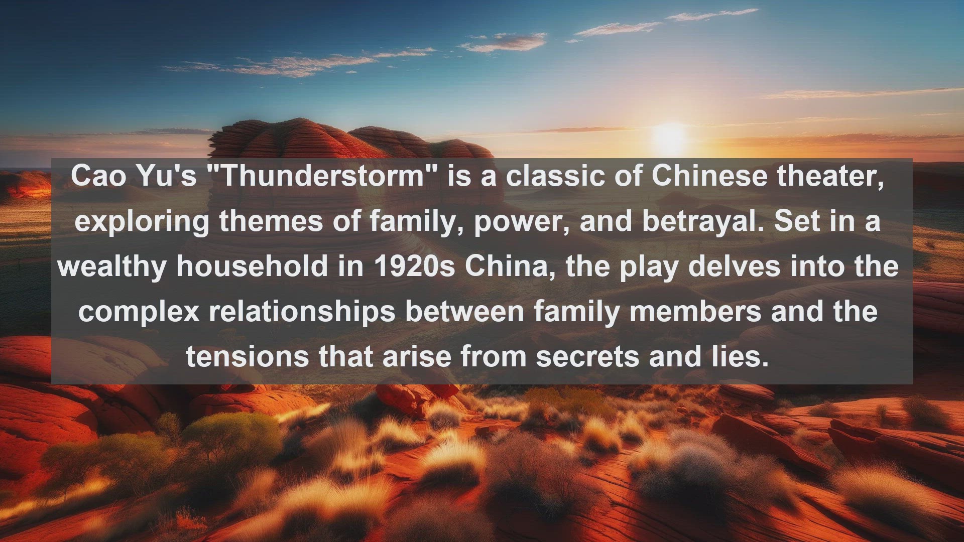'Video thumbnail for Top 10 Chinese Contemporary Plays'