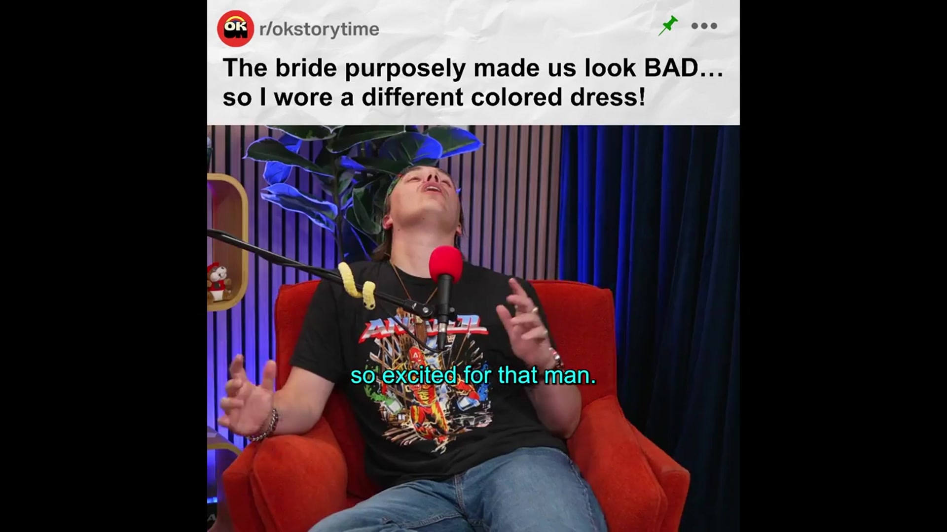 'Video thumbnail for The bride purposely made us look BAD… so I wore a different colored dress! Part 2 - r/BORUpdates | Reddit Stories'