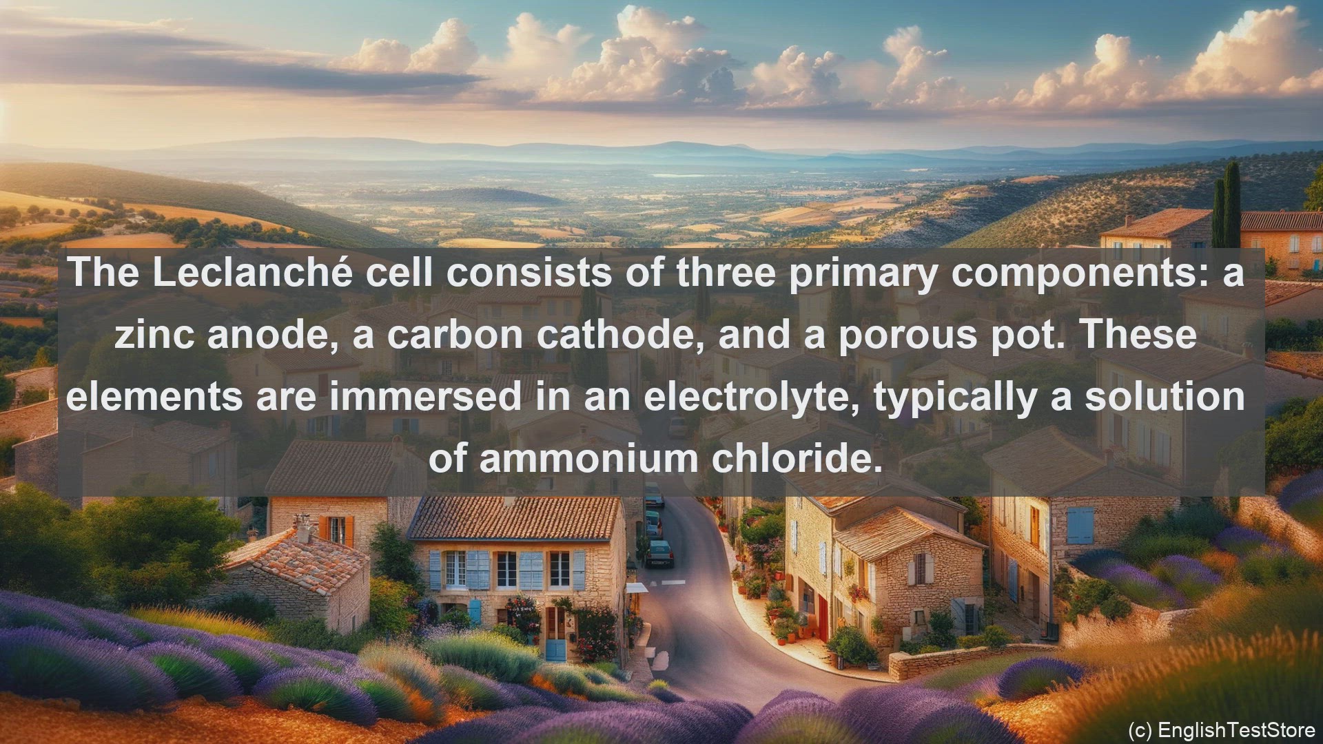 'Video thumbnail for Leclanche cell in science  definition and examples'