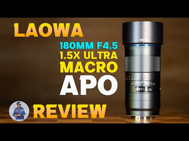 Video thumbnail for Laowa 180mm F4.5 1.5x Ultra Macro APO Review | More Working Distance