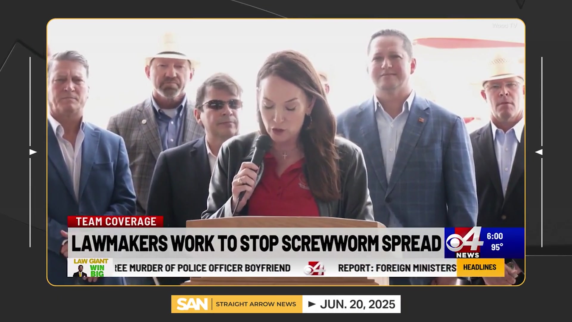 'Video thumbnail for US to spend millions to combat parasite along popular migrant route'