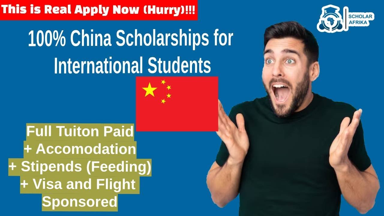 Video thumbnail for 100% China Scholarships for International Students | Fully Funded