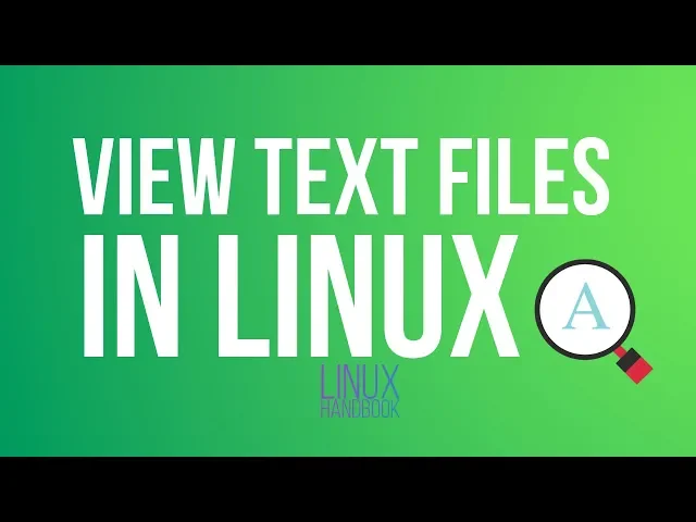 'Video thumbnail for How to View Text Files in Linux Terminal: 5 Linux Commands'