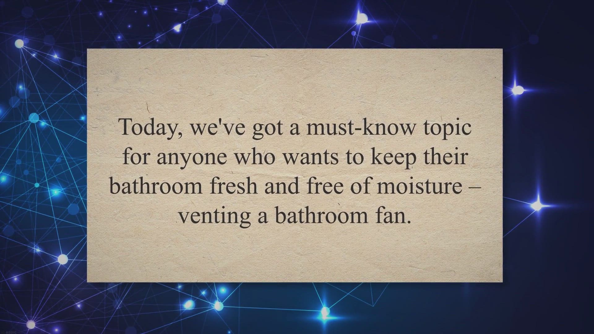 'Video thumbnail for How to Vent a Bathroom Fan - Step-by-Step Guide'