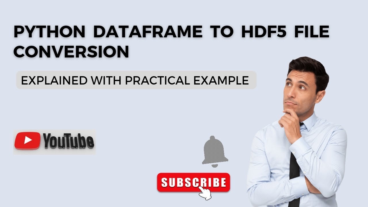 'Video thumbnail for Python Dataframe to HDF5 File Conversion | Python Tutorial'