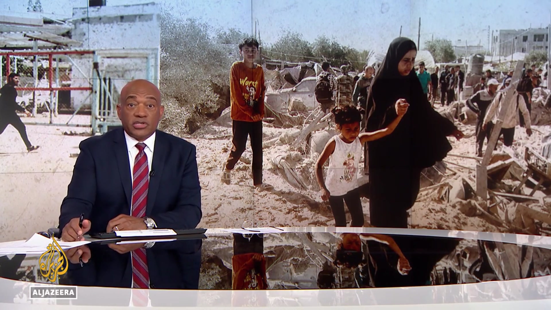 'Video thumbnail for GHF is a militarised solution being used for a humanitarian crisis: Analysis'