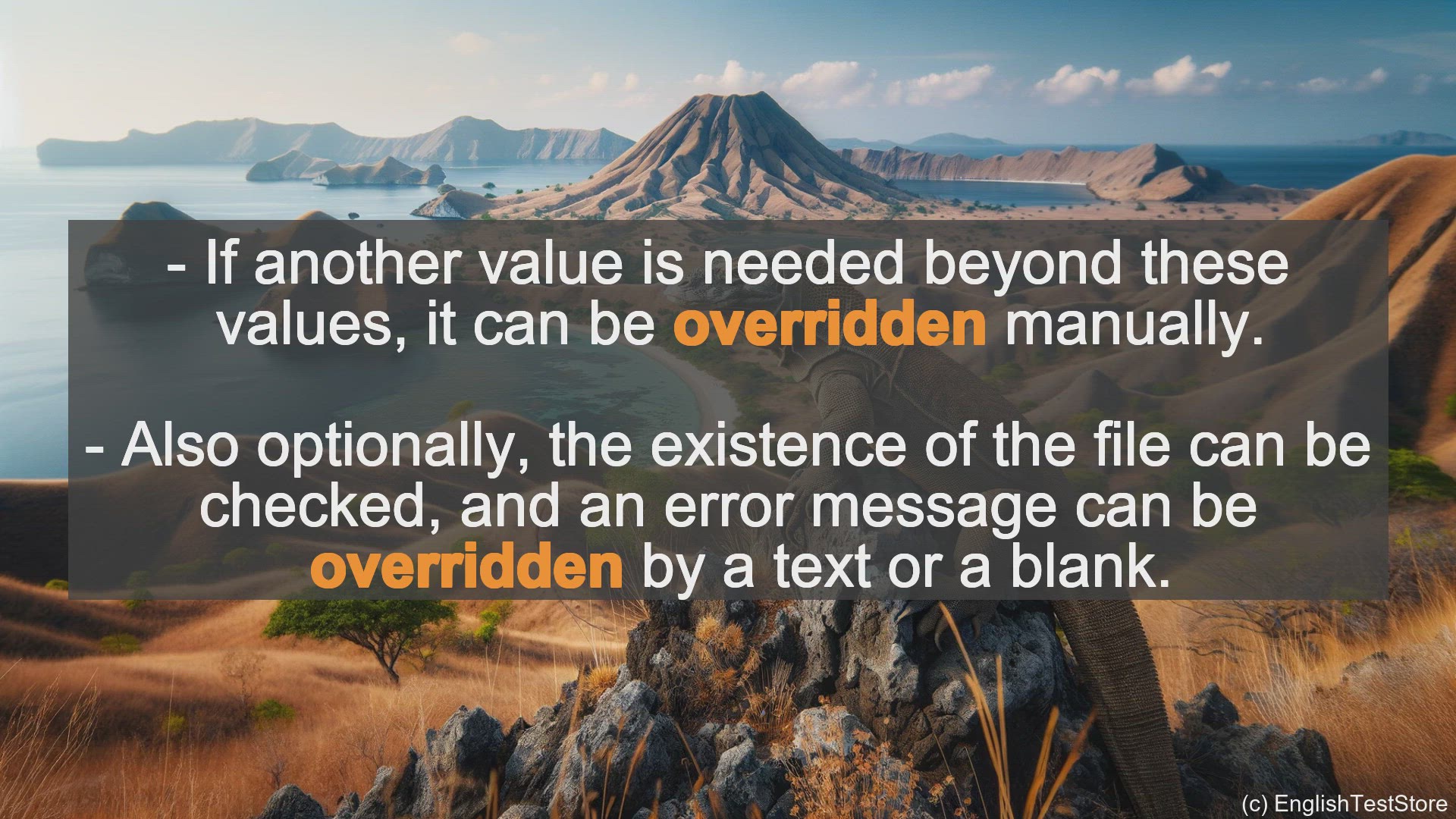 'Video thumbnail for How to Use Overridden In Sentences - Examples Of Overridden In Sentences'