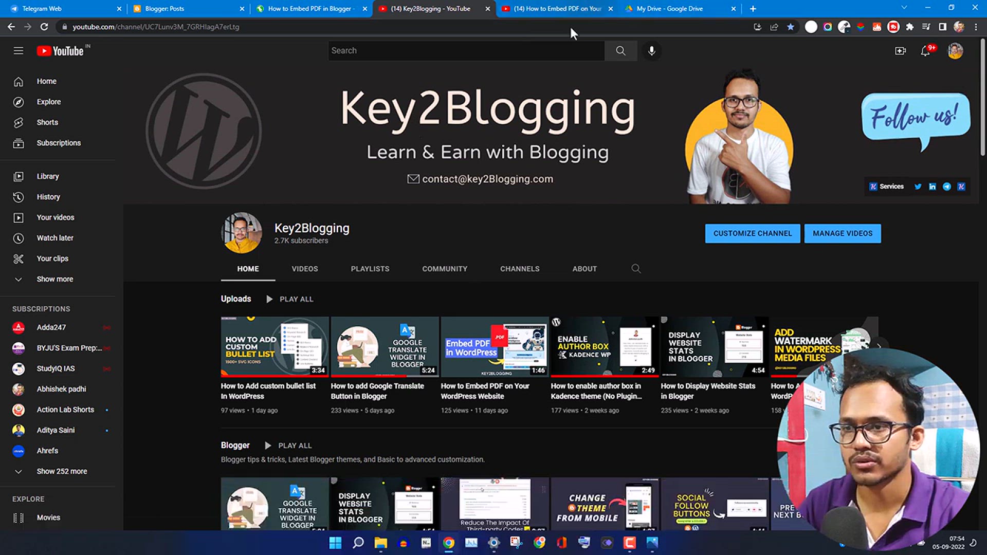 'Video thumbnail for How To Embed A PDF File In A Blogger Post _ Upload PDF file in Blogger'