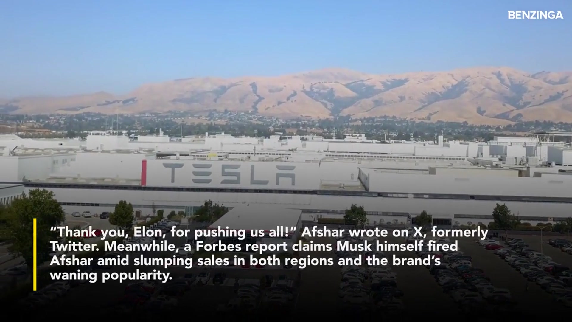 'Video thumbnail for 'Thank You, Elon-' Musk's Longtime Aide Reportedly Fired Days After Public Praise'
